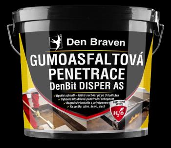 DENBIT DISPER AS - Gumoasfaltová penetrácia cierna 5 kg