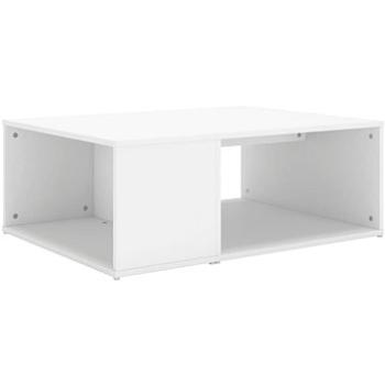 SHUMEE Konferenčný stolík biely 90 × 67 × 33 cm drevotrieska, 806903