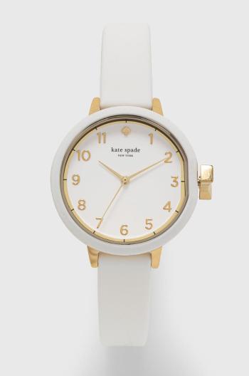 Hodinky Kate Spade dámske, biela farba