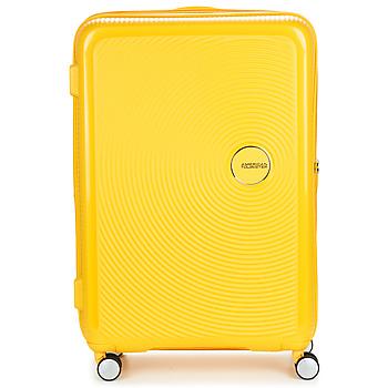 American Tourister  Pevné cestovné kufre SOUNDBOX SPINNER 77/28 TSA EXP  Žltá