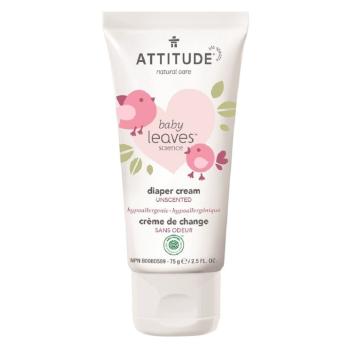 ATTITUDE Baby leaves zinkový krém na zapareniny bez vône 75 ml