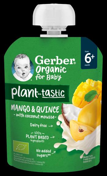 GERBER Vrecko mango a dule s kokosovým mliekom BIO 80 g