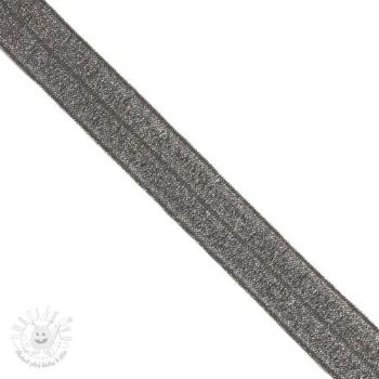 Lemovacia guma glitter 20 mm anthracite