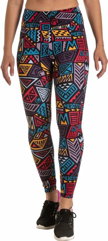 Meatfly Arabel Leggings Dancing Earth M Fitness nohavice