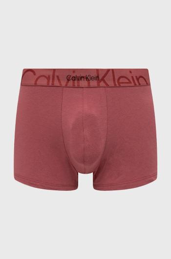 Boxerky Calvin Klein Underwear pánske, ružová farba