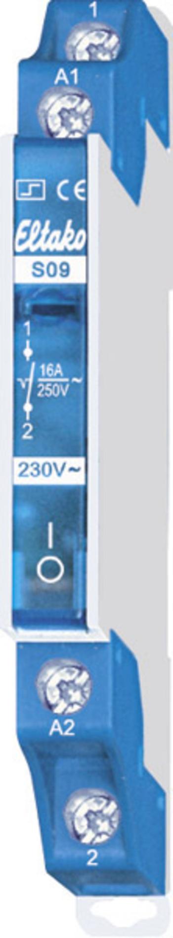 impulzný spínač montážna lišta Eltako S09-230V 1 spínací 230 V 8 A   1 ks