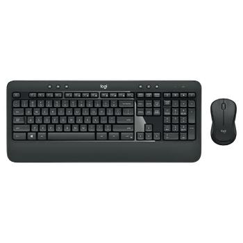 Logitech MK540, sada klávesnice s bezdrôtovou optickou myšou, AA, US, multimediál., nano prijímač s technológiou Logitech Unifying