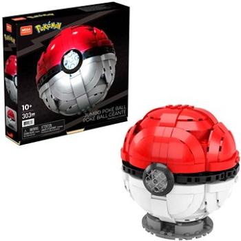 Mega Construx Pokémon svietiaci Jumbo Poké Ball (887961987393)