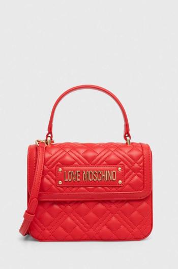 Kabelka Love Moschino červená farba