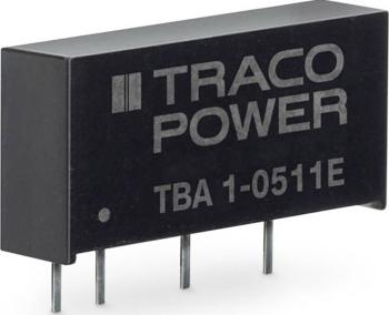 TracoPower TBA 1-1212E DC / DC menič napätia, DPS   84 mA 1 W Počet výstupov: 1 x