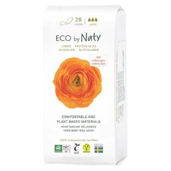 ECO BY NATY Dámske slipové vložky Super 28 ks