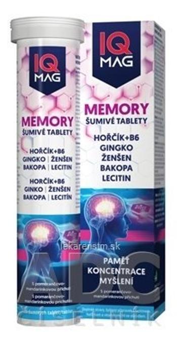 IQ MAG MEMORY šumivé tablety 20ks