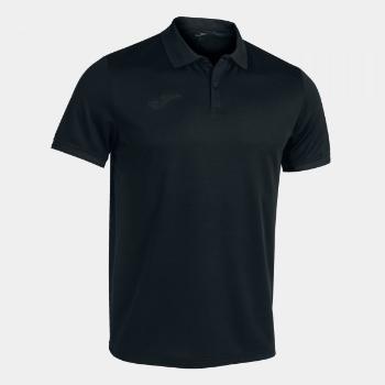 CHAMPIONSHIP VI SHORT SLEEVE POLO BLACK ANTHRACITE 3XS