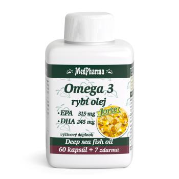 MEDPHARMA Omega 3 rybí olej forte 67 kapsúl