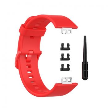 Huawei Watch Fit Silicone remienok, Red