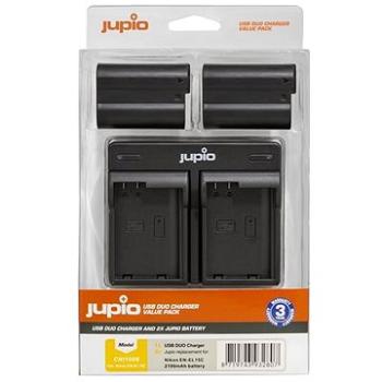 Jupio 2 ks batérií EN-EL15C 2100 mAh a duálnej nabíjačky pre Nikon (CNI1006)