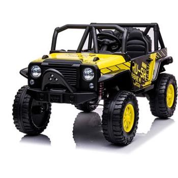 Beneo Elektrické autíčko Raptor XXL 24 V, žlté (8586019943627)