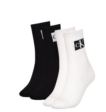 CALVIN KLEIN - ponožky 2PACK big logo combo -UNI