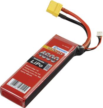 Conrad energy akupack Li-Pol 7.4 V 4600 mAh Počet článkov: 2 20 C SoftCase XT90