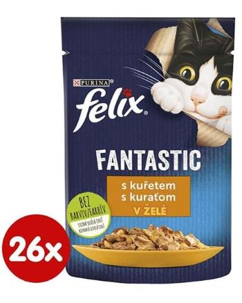 FELIX Fantastic cat kura želé 26 x 85 g
