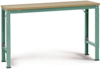 Manuflex AU7005.0001 UNIVERZÁLNY špeciálny pracovný základný stôl s multiplexovou doskou, š xhxv = 1000 x 600 x 722-1022