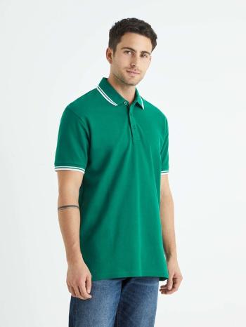 Celio Beline Polo tričko Zelená