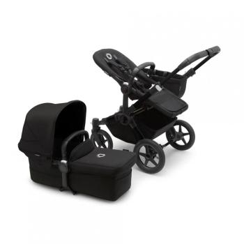 BUGABOO Donkey 5 Kočík kompletný Mono Black/Midnight black-Midnight black