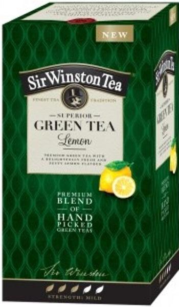 Sir Winston Tea Green Tea Lemon zelený čaj 20 x 1.75 g