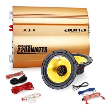 Auna 2.0 auto hifi set „Golden Race V2“ – 6,5" reproduktor