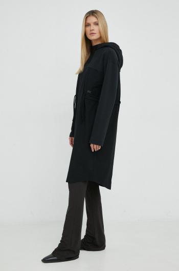 Šaty G-Star Raw čierna farba, mini, oversize