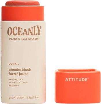 ATTITUDE Oceanly Tuhá krémová tvárenka - Corail 8.5 g