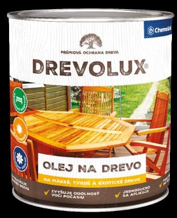 DREVOLUX - Impregnačný olej na drevo 2,5 L orech