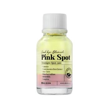 Mizon Nočné sérum s púdrom proti akné Pink Spot Good Bye Blemish (Overnight Spot Care ) 19 ml