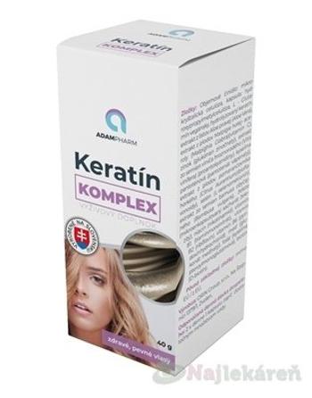 ADAMPharm Keratín KOMPLEX  cps 1x60 ks