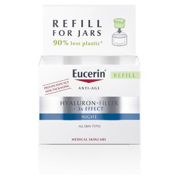 Eucerin Náhradná náplň do nočného krému proti starnutiu pleti Hyaluron-Filler 3x EFFECT 50 ml