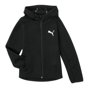 Puma  EVOSTRIPE CORE FZ HOODIE  Mikiny Čierna