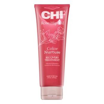 CHI Rose Hip Oil Color Nurture Recovery Treatment vyživujúca maska pre farbené a melírované vlasy 237 ml