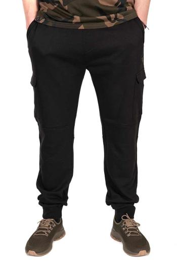 Fox tepláky lw black camo combat joggers - xl