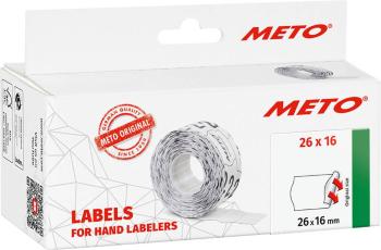 METO cenovky 9506169 permanentné Šírka etikety: 26 mm Výška štítku: 16 mm červená 1 ks