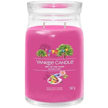 YANKEE CANDLE Signature sklo 2 knôty Art in the Park 567 g (5038581151076)