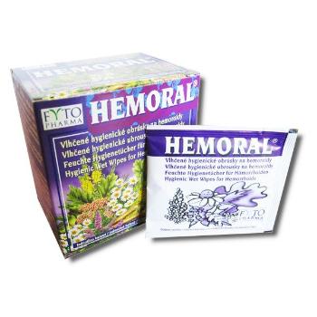 Hemoral vlhčené hygienické vreckovky na hemoroidy 20 ks