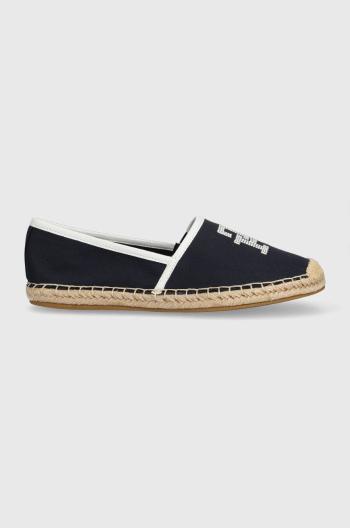 Espadrilky Tommy Hilfiger TH EMBROIDERED ESPADRILLE tmavomodrá farba