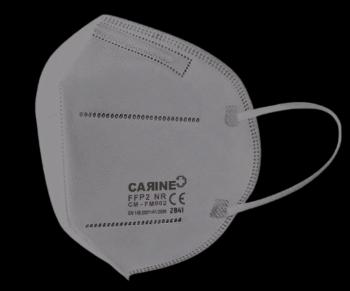 Carine FFP2 NR FM002 Detská filtračná polomaska kategórie III, šedá 10 ks