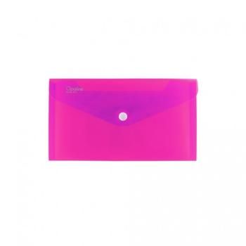 Obálka listová kabelka DL s cvokom PP ružová