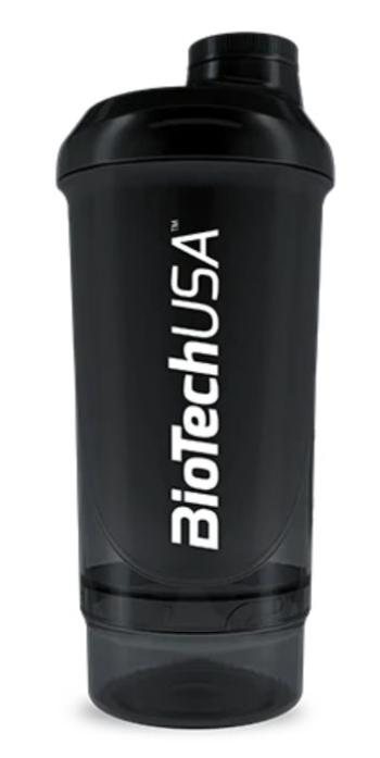 BioTechUSA ŠEJKER COMPACT dymový 500 ml + 150 ml