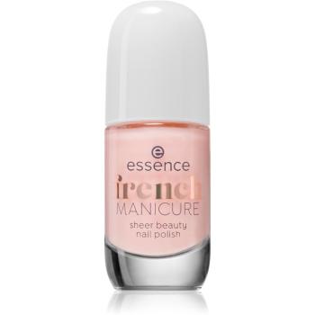 Essence French MANICURE lak na nechty odtieň 01 - peach please! 8 ml