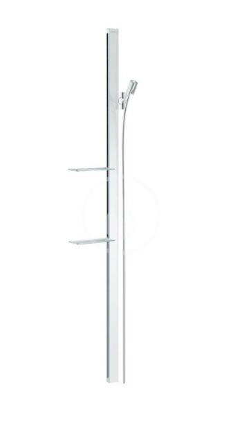 HANSGROHE - Unica'E Sprchová tyč 1500 mm, so sprchovou hadicou, chróm 27645000