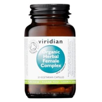 VIRIDIAN Nutrition organic herbal female complex 30 kapsúl