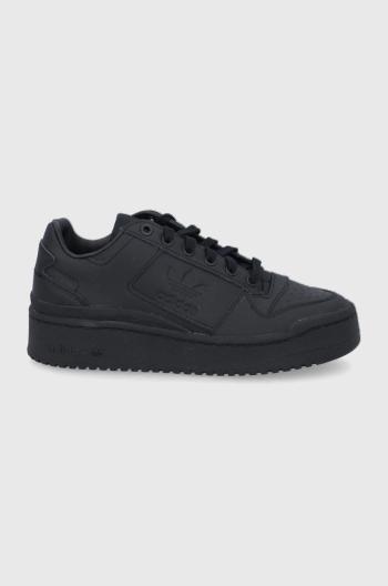 Kožená obuv adidas Originals Forum Bold GY5922 čierna farba,