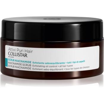 Collistar Hair Niacinamide Scrub Exfoliating Oil Control peeling na vlasovú pokožku 250 g